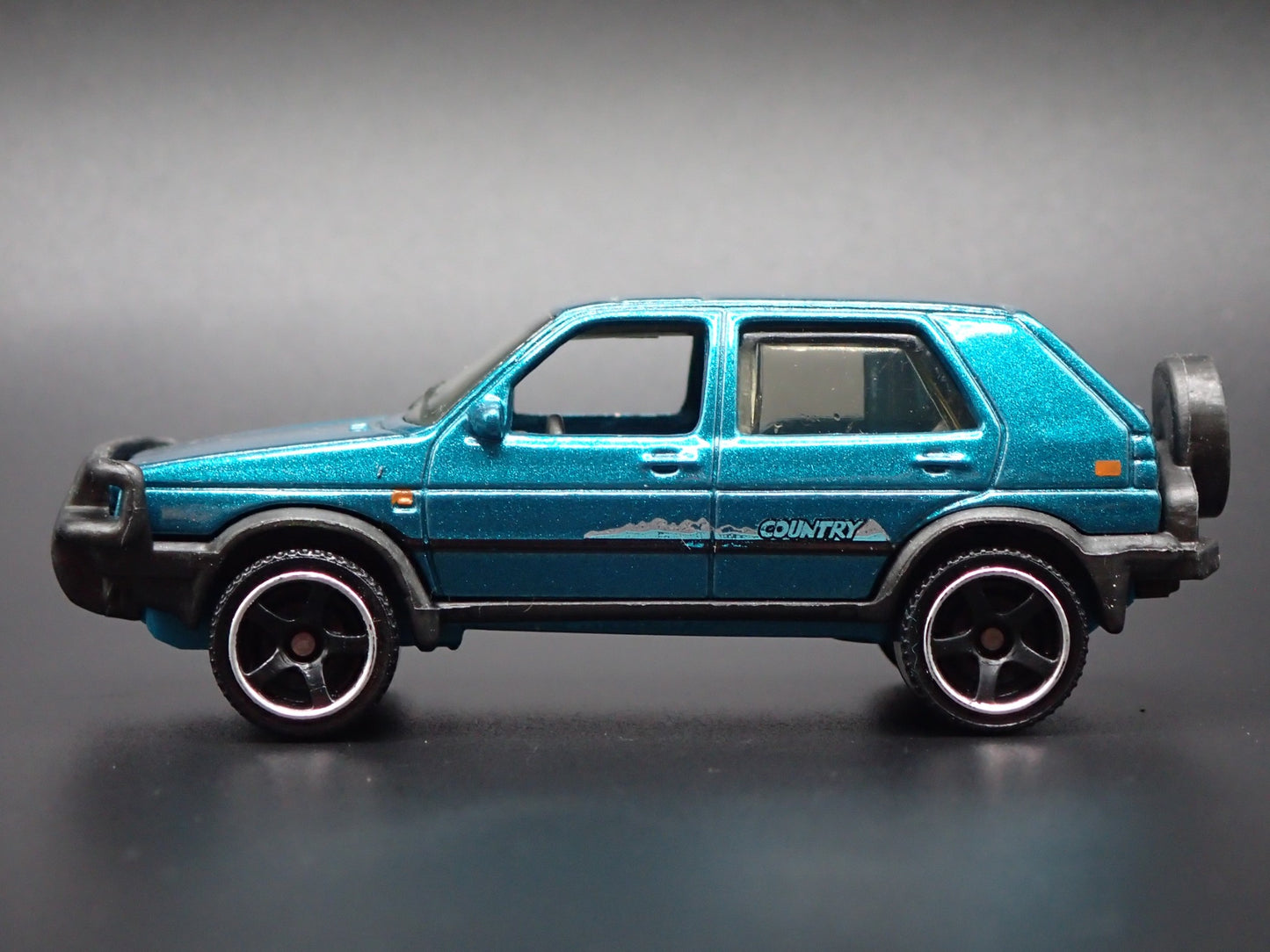 1990 90 VW VOLKSWAGEN GOLF COUNTRY MK2 GREEN 1:64 SCALE DIECAST MODEL CAR