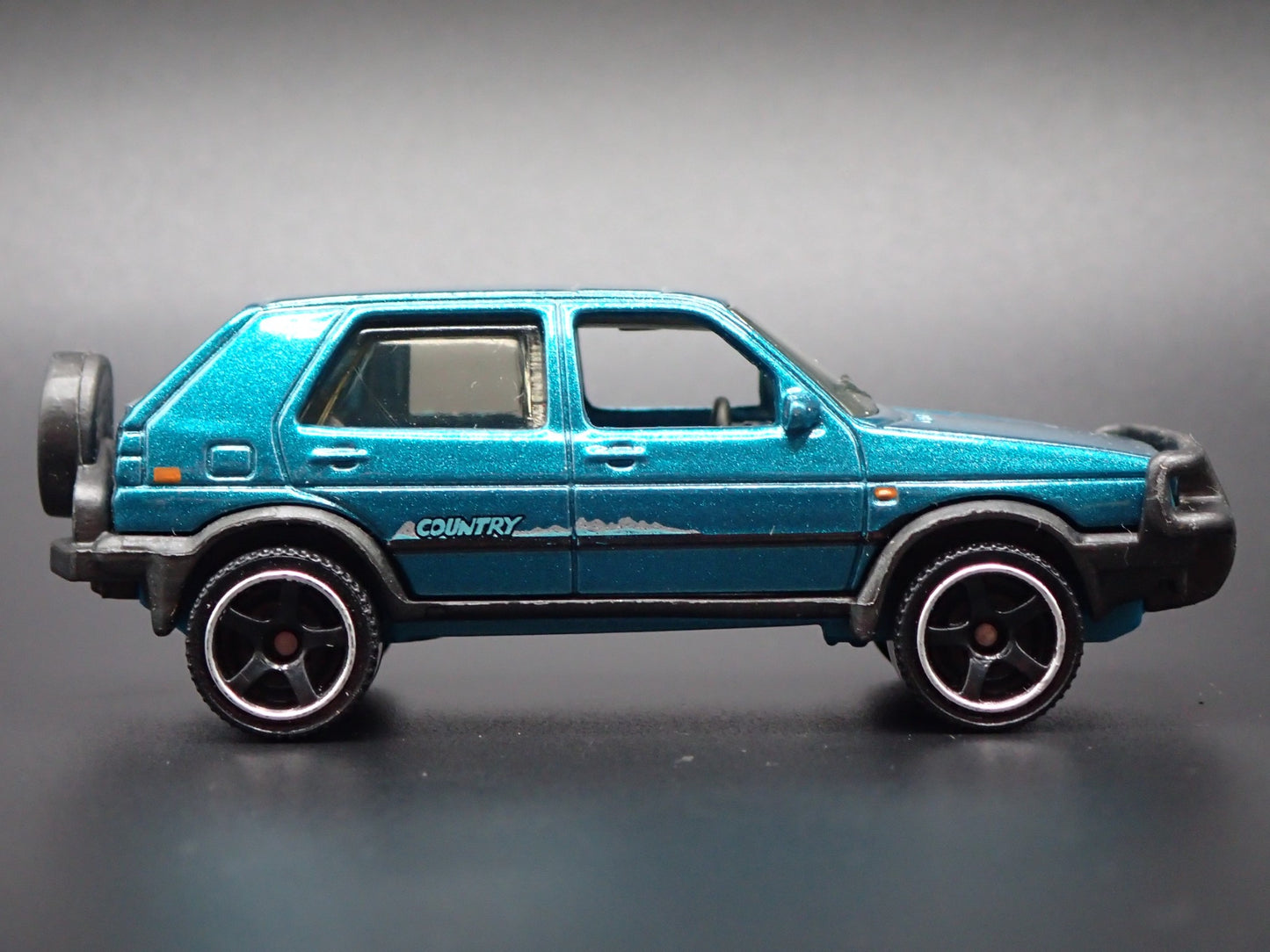 1990 90 VW VOLKSWAGEN GOLF COUNTRY MK2 GREEN 1:64 SCALE DIECAST MODEL CAR