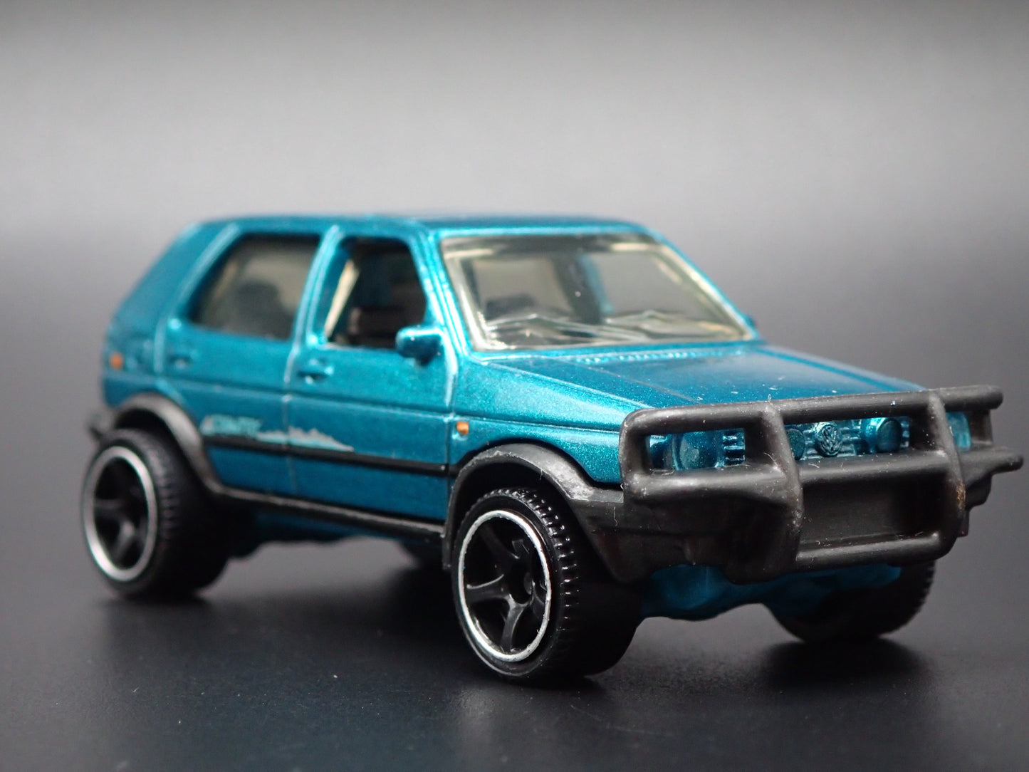 1990 90 VW VOLKSWAGEN GOLF COUNTRY MK2 GREEN 1:64 SCALE DIECAST MODEL CAR