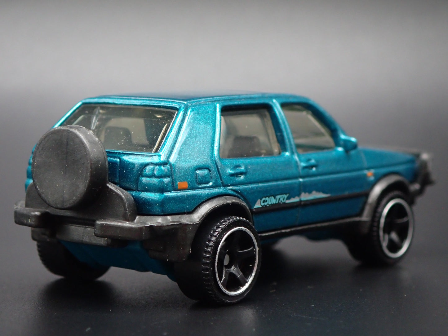 1990 90 VW VOLKSWAGEN GOLF COUNTRY MK2 GREEN 1:64 SCALE DIECAST MODEL CAR