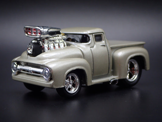 1956 56 FORD F100 PICKUP TRUCK 1:64 SCALE COLLECTIBLE DIORAMA DIECAST MODEL CAR