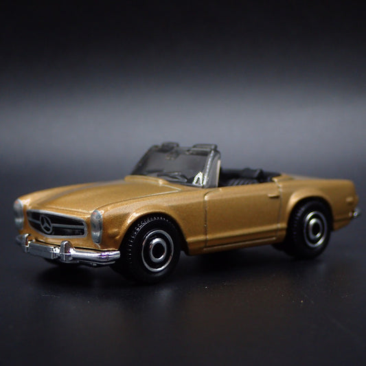1963-1967 MERCEDES-BENZ 230 SL CONVERTIBLE 1:64 SCALE DIORAMA DIECAST MODEL CAR