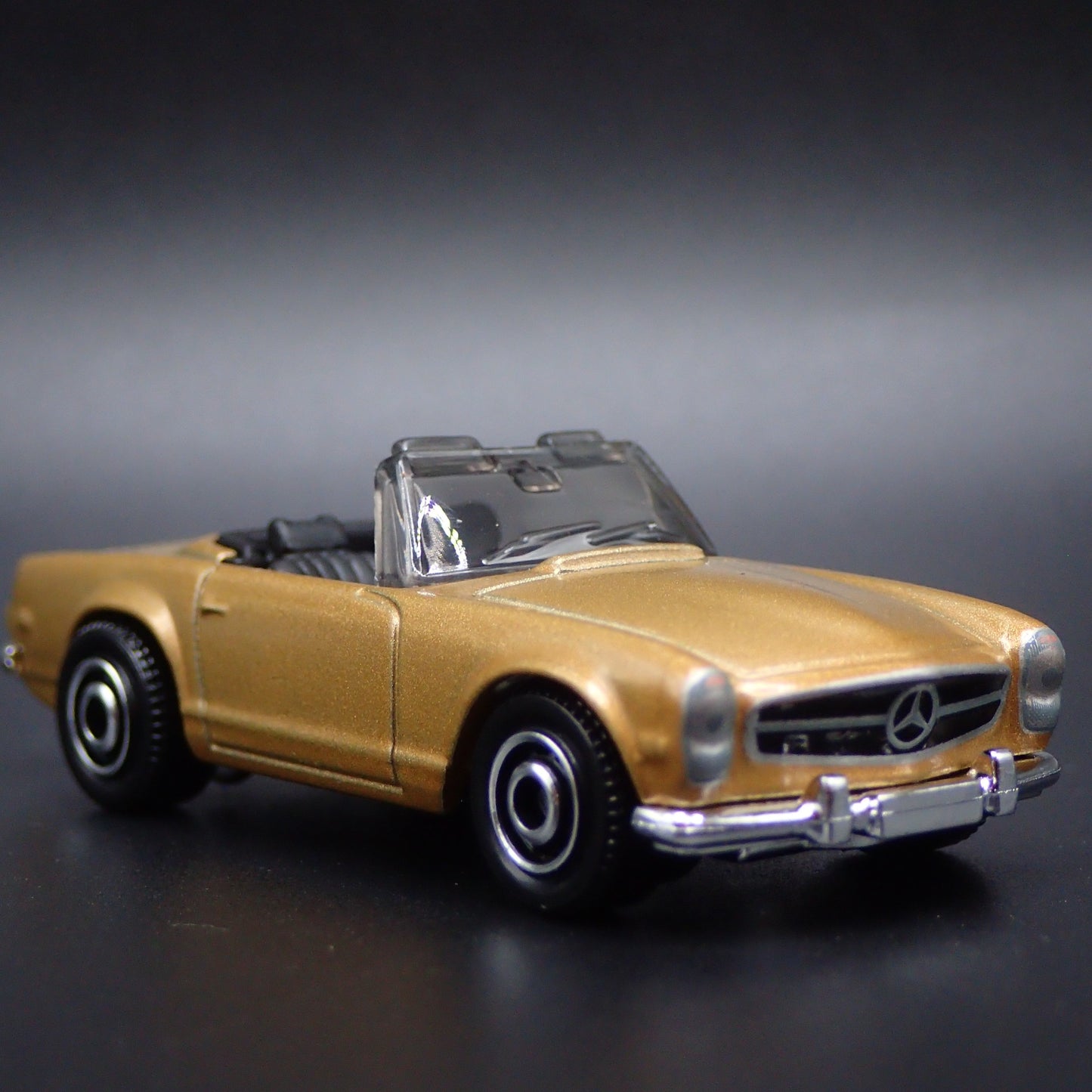 1963-1967 MERCEDES-BENZ 230 SL CONVERTIBLE 1:64 SCALE DIORAMA DIECAST MODEL CAR