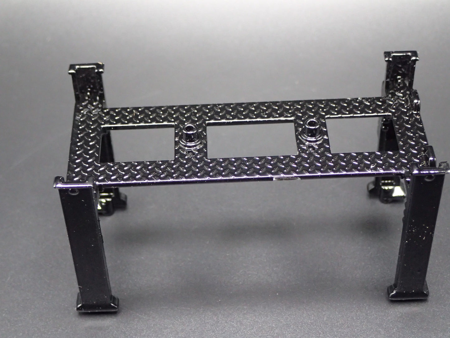 DODGE BLACK 1:64 SCALE AUTO SHOP MECHANIC GARAGE 4 POST CAR LIFT DIECAST MODEL