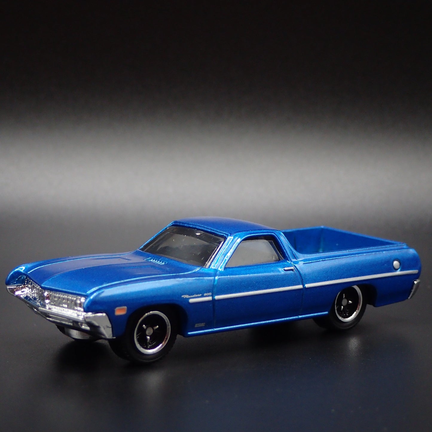 1970 70 FORD RANCHERO PICKUP TRUCK BLUE 1:64 SCALE COLLECTIBLE DIECAST MODEL CAR