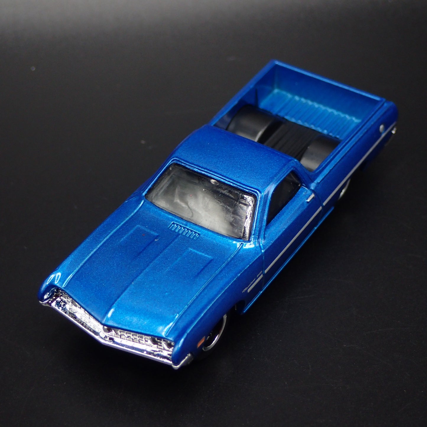 1970 70 FORD RANCHERO PICKUP TRUCK BLUE 1:64 SCALE COLLECTIBLE DIECAST MODEL CAR