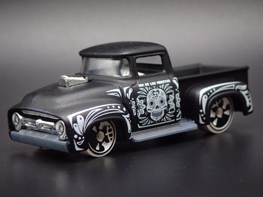 1956 56 FORD F100 PICKUP TRUCK 1:64 SCALE COLLECTIBLE DIORAMA DIECAST MODEL CAR