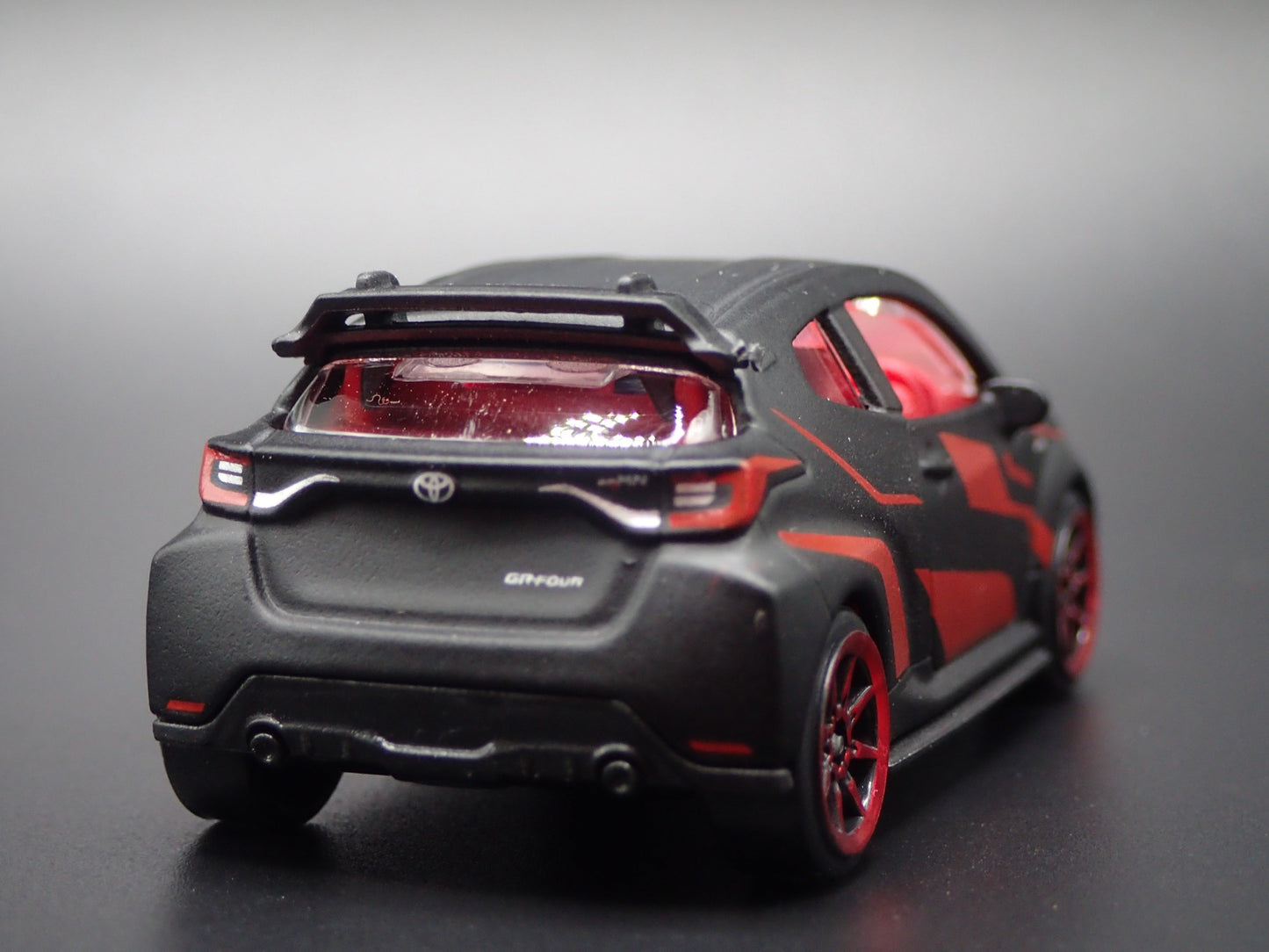 2020-2025 TOYOTA GR YARIS BLACK 1/64 SCALE COLLECTIBLE DIORAMA DIECAST MODEL CAR