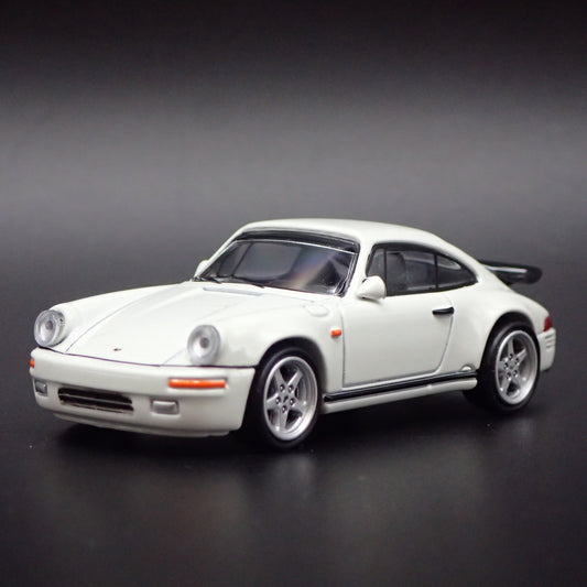 1987-1996 PORSCHE 911 CARRERA 3.2 RUF CTR 1:64 SCALE DIORAMA DIECAST MODEL CAR