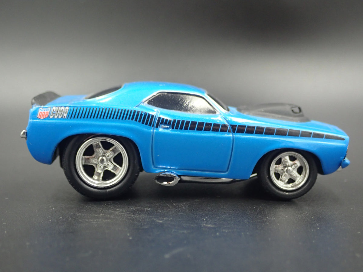 1970 70 PLYMOUTH AAR CUDA RARE 1:64 SCALE LIMITED DIORAMA DIECAST MODEL CAR-Burning Rubber Toy Company