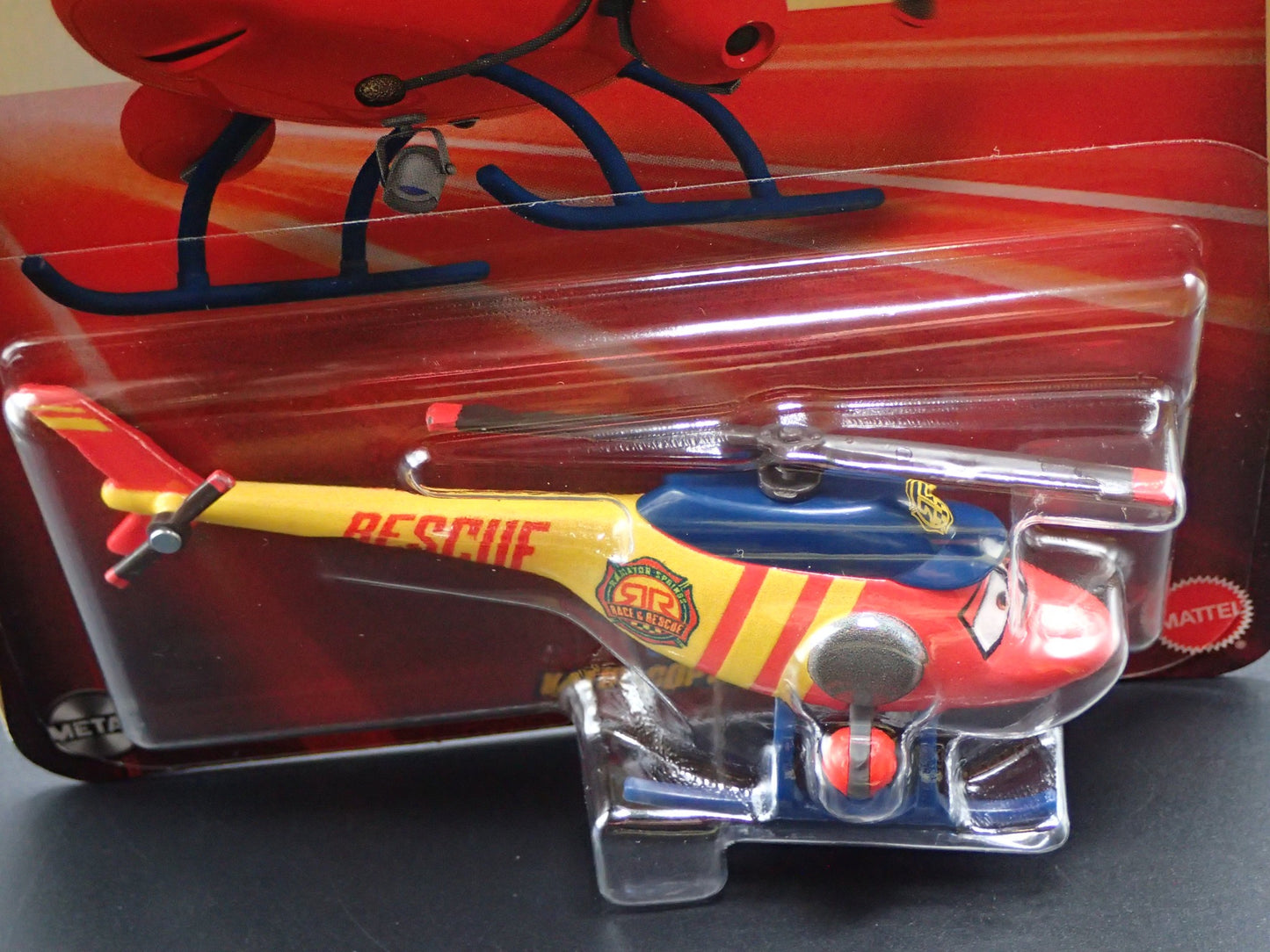2025 DISNEY PIXAR CARS KATHY COPTER RADIATOR SPRINGS RACE & RESCUE MATTEL RARE