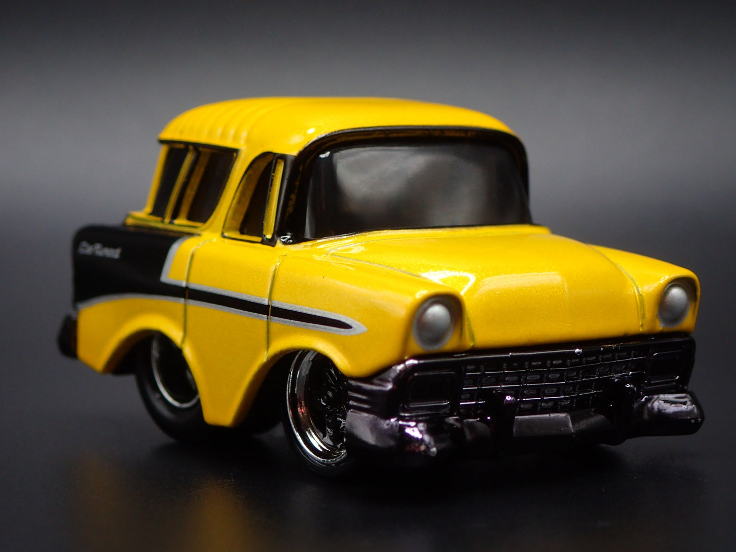 1956 56 CHEVY CHEVROLET NOMAD WAGON TUNED 1:64 SCALE DIORAMA DIECAST MODEL CAR
