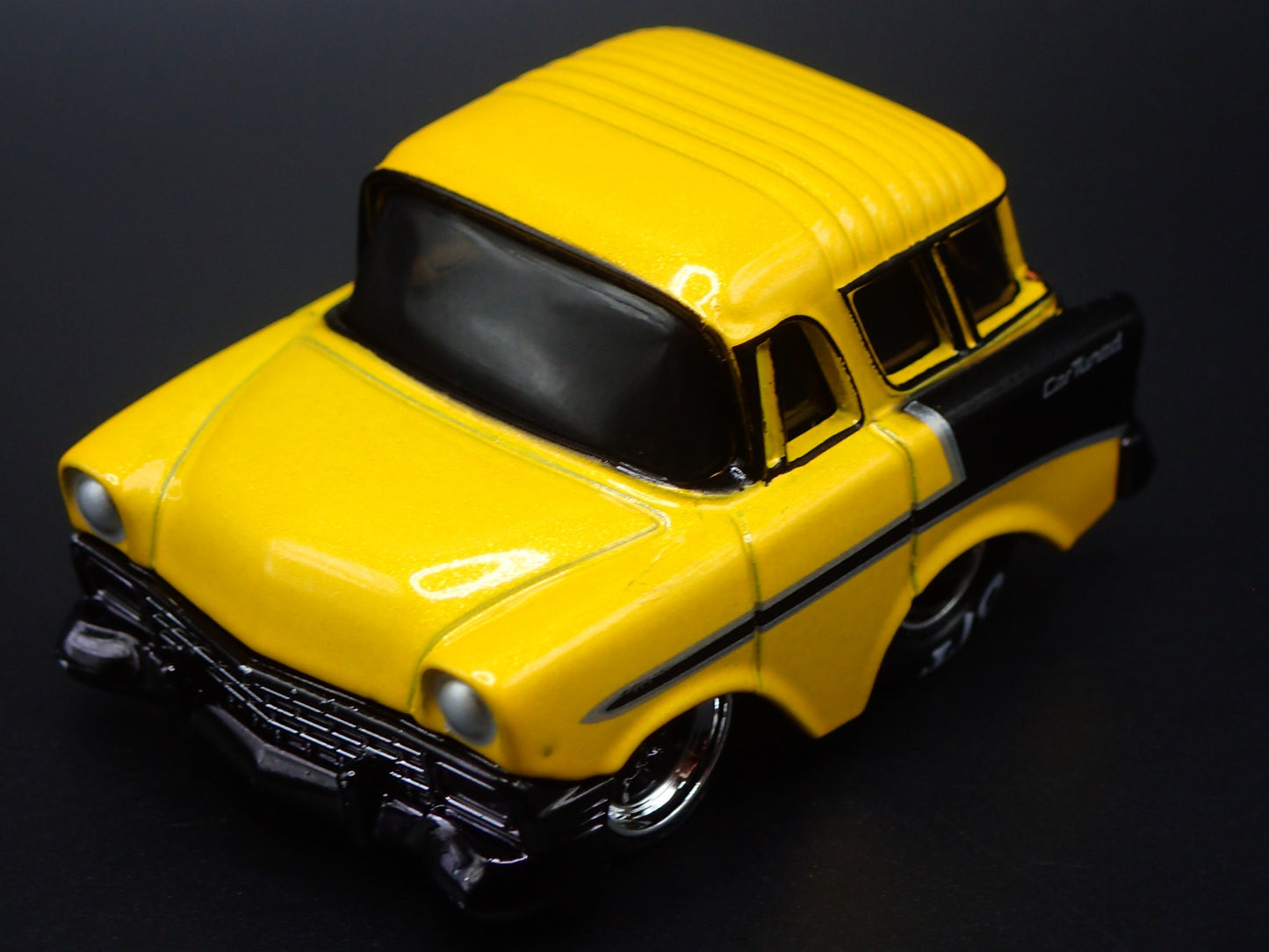 1956 56 CHEVY CHEVROLET NOMAD WAGON TUNED 1:64 SCALE DIORAMA DIECAST MODEL CAR