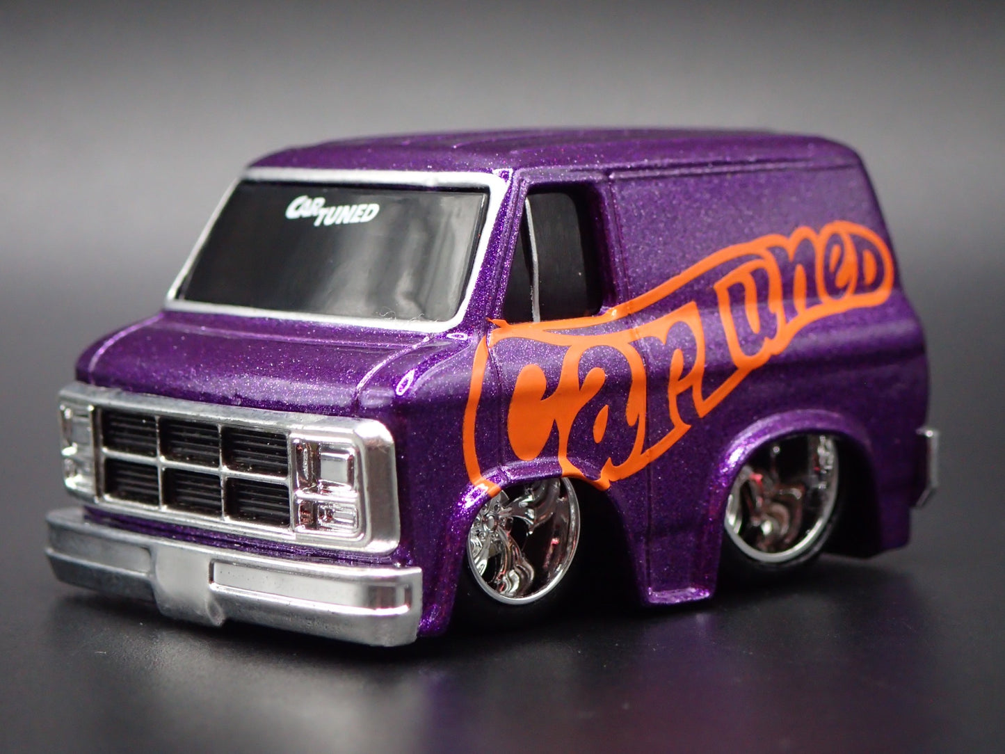 1979 79 GMC VANDURA PANEL VAN CAR TUNED PURPLE 1/64 SCALE DIECAST MODEL CAR