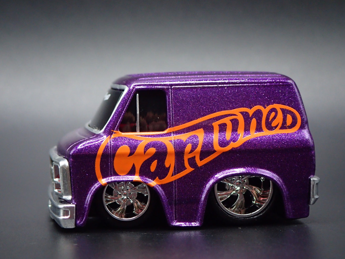 1979 79 GMC VANDURA PANEL VAN CAR TUNED PURPLE 1/64 SCALE DIECAST MODEL CAR