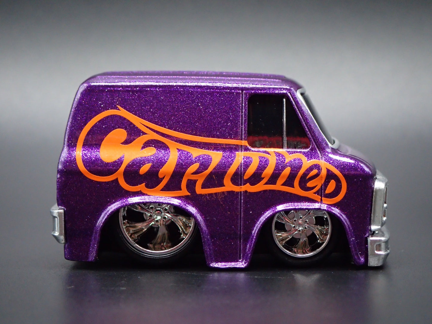 1979 79 GMC VANDURA PANEL VAN CAR TUNED PURPLE 1/64 SCALE DIECAST MODEL CAR