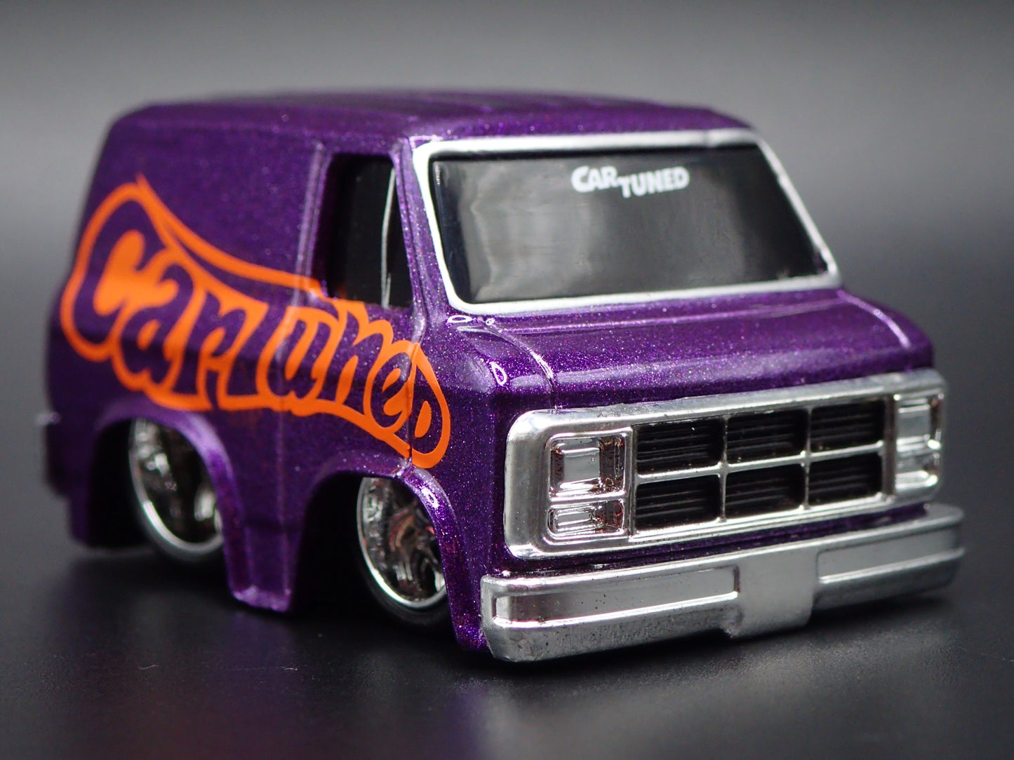 1979 79 GMC VANDURA PANEL VAN CAR TUNED PURPLE 1/64 SCALE DIECAST MODEL CAR