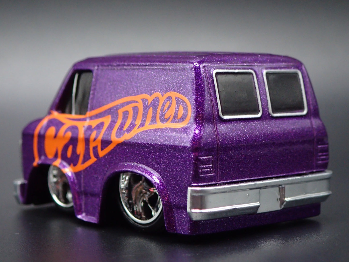 1979 79 GMC VANDURA PANEL VAN CAR TUNED PURPLE 1/64 SCALE DIECAST MODEL CAR