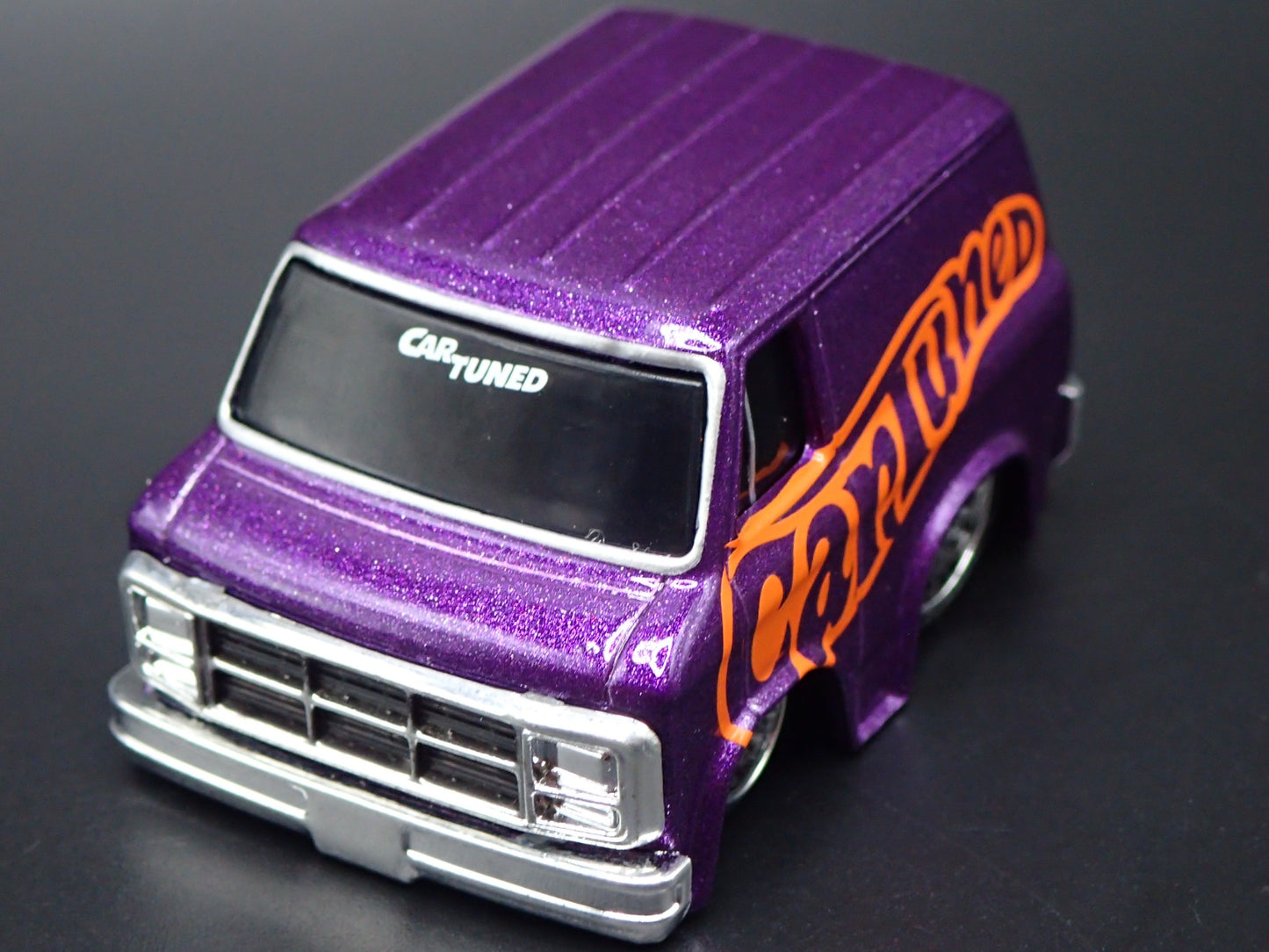 1979 79 GMC VANDURA PANEL VAN CAR TUNED PURPLE 1/64 SCALE DIECAST MODEL CAR