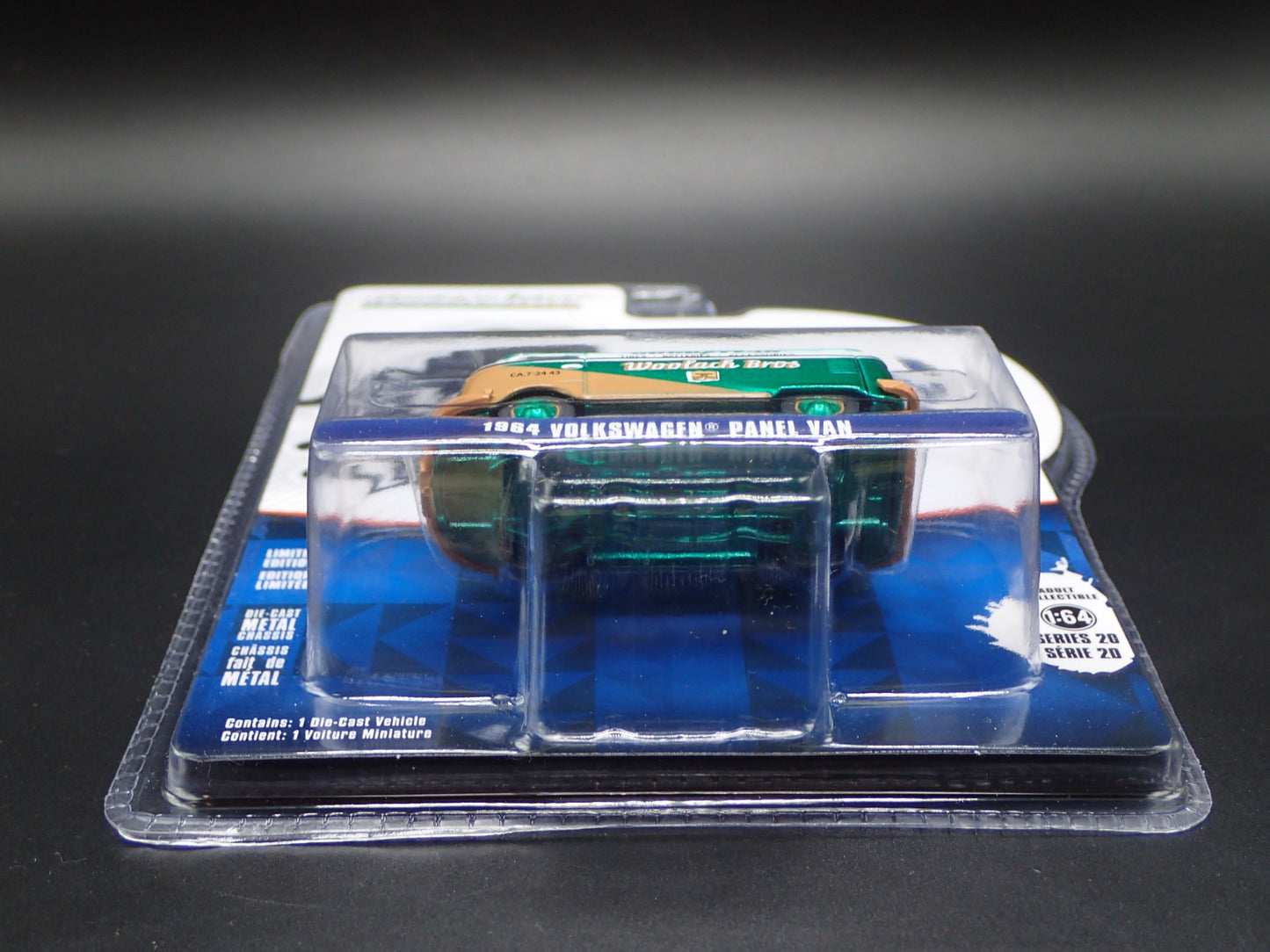 2025 GREENLIGHT GREEN MACHINE 1964 VOLKSWAGEN PANEL VAN CLUB VDUB 20 CHASE