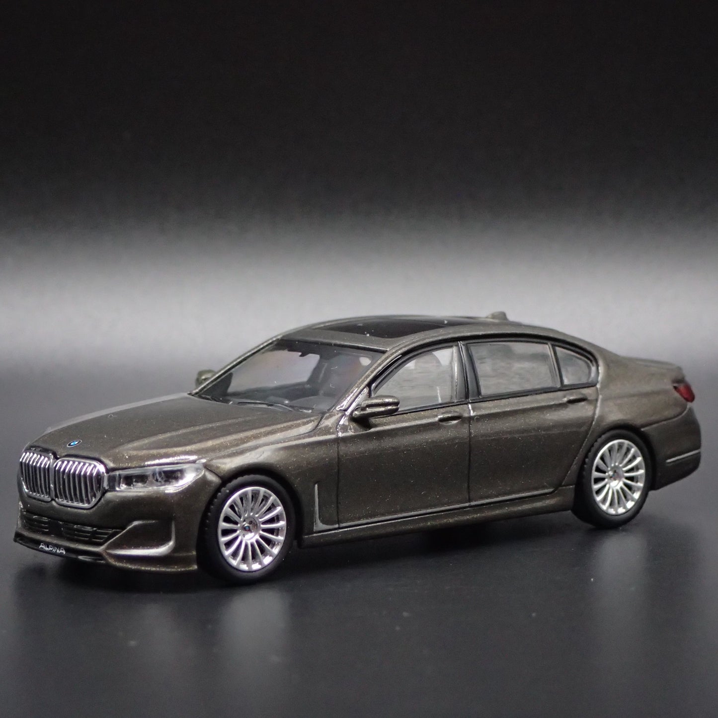2019-2022 BMW ALPINA B7 xDRIVE GRAY 1:64 SCALE COLLECTIBLE DIECAST MODEL CAR