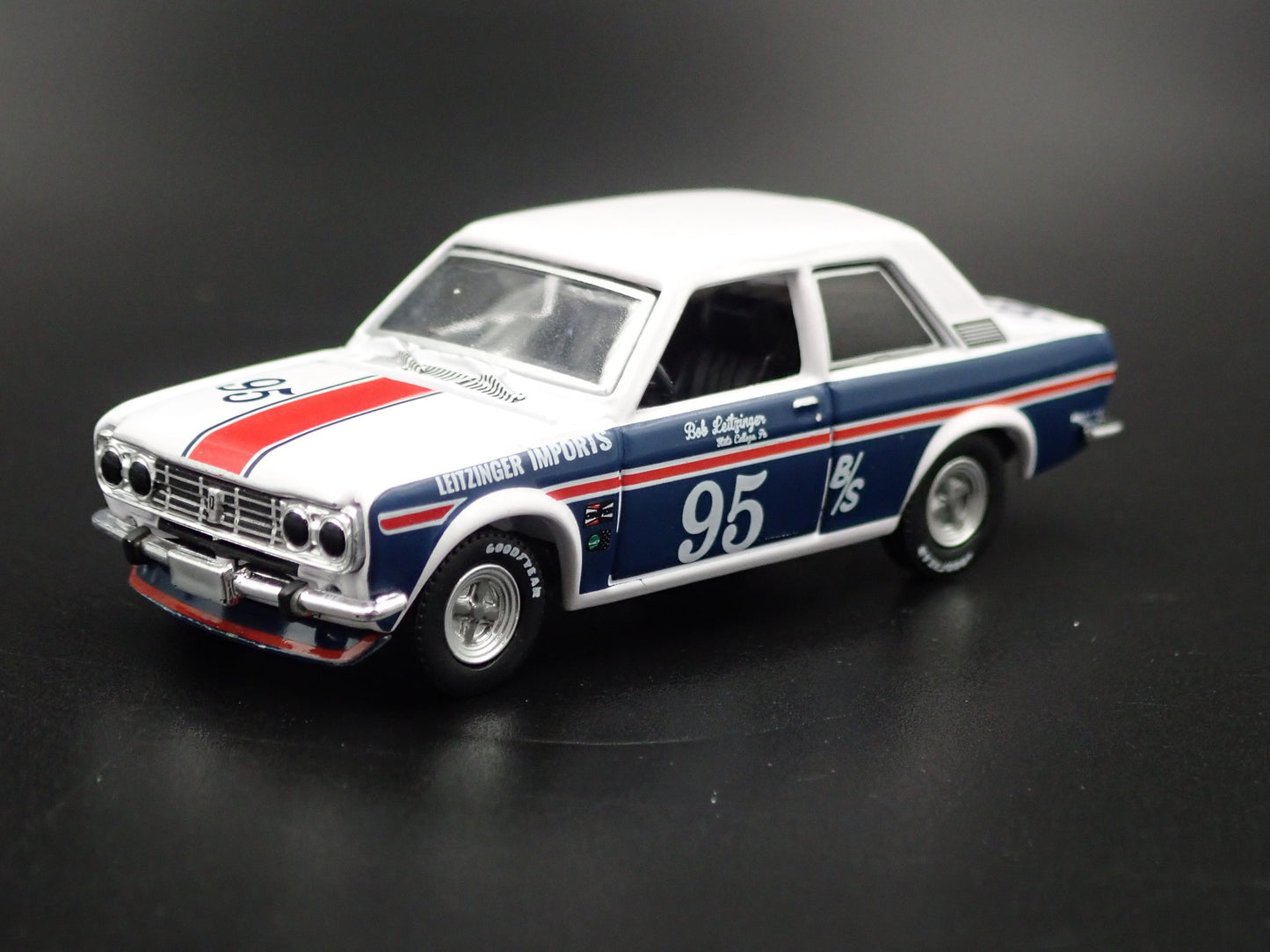 1967-1973 DATSUN 510 BLUEBIRD #95 2 TWO DOOR  1:64 SCALE DIECAST MODEL CAR
