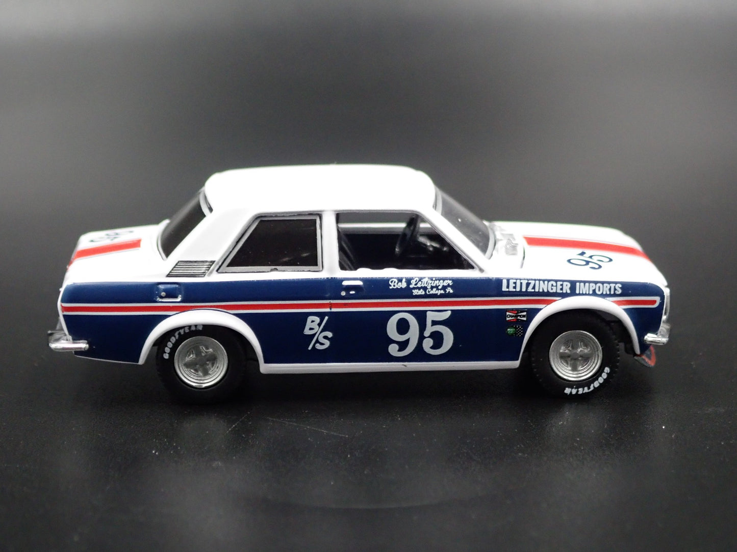 1967-1973 DATSUN 510 BLUEBIRD #95 2 TWO DOOR  1:64 SCALE DIECAST MODEL CAR
