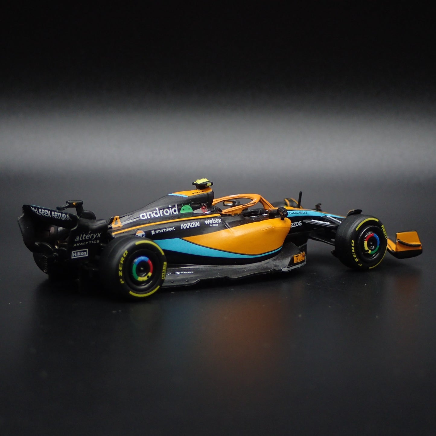 MCLAREN MCL36 LANDO NORRIS 2022 EMILIA ROMAGNA 4 GP F1 1:64 DIECAST MODEL CAR