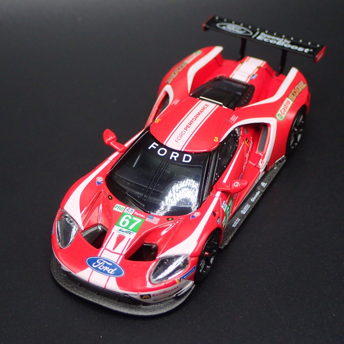 2019 FORD GT LM GTE PRO 67 24HRS OF LE MANS TEAM UK 1:64 SCALE DIECAST MODEL CAR