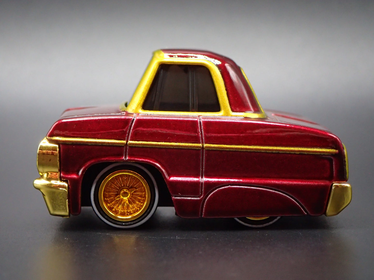 1964 64 CHEVY CHEVROLET IMPALA CAR TUNED BURGUNDY 1:64 SCALE DIECAST MODEL CAR