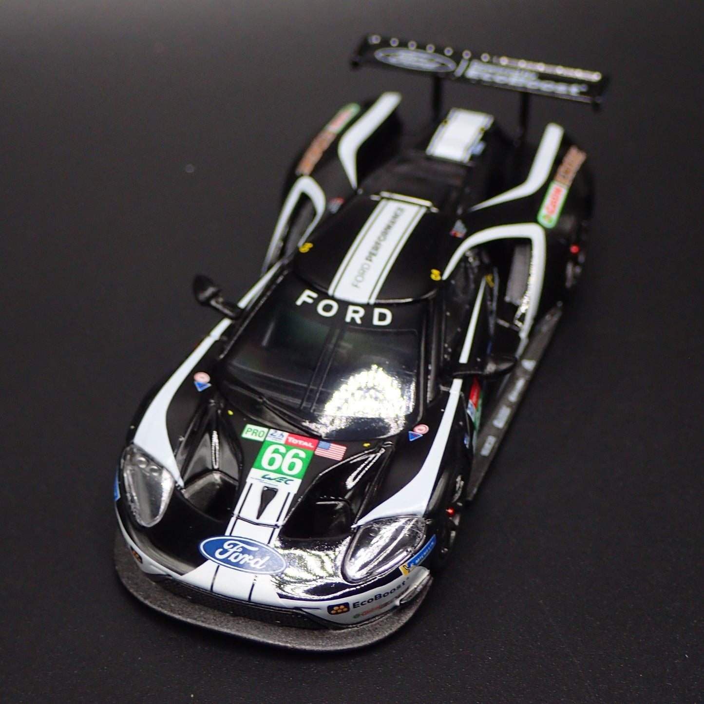 2019 FORD GT LM GTE PRO 66 24HRS OF LE MANS TEAM UK 1:64 SCALE DIECAST MODEL CAR