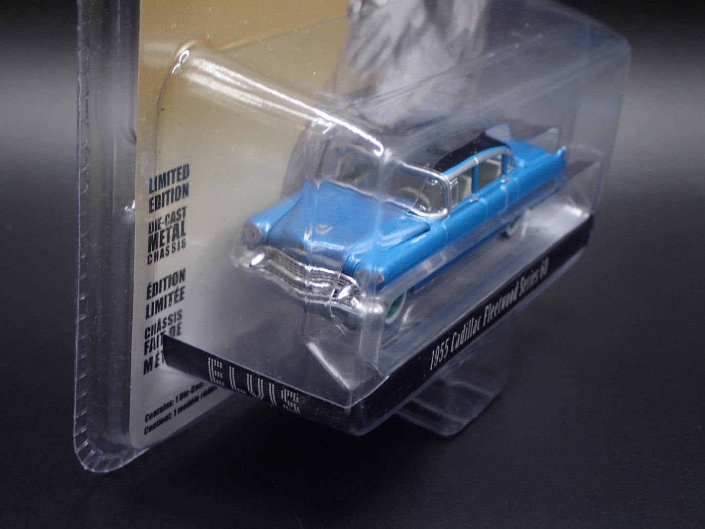 2024 GREENLIGHT 1955 CADILLAC FLEETWOOD 60 ELVIS HOLLYWOOD GREEN MACHINE CHASE