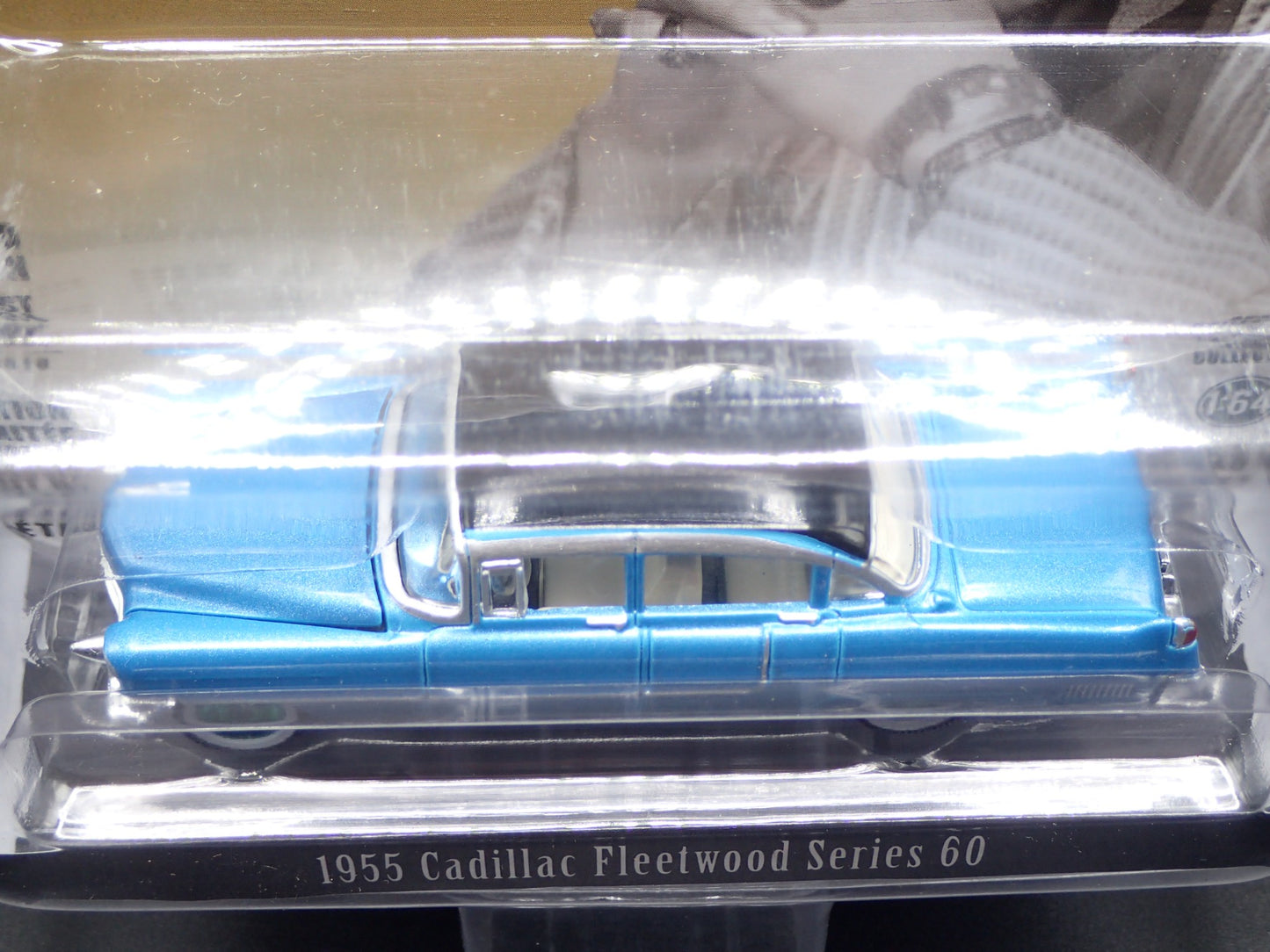 2024 GREENLIGHT 1955 CADILLAC FLEETWOOD 60 ELVIS HOLLYWOOD GREEN MACHINE CHASE