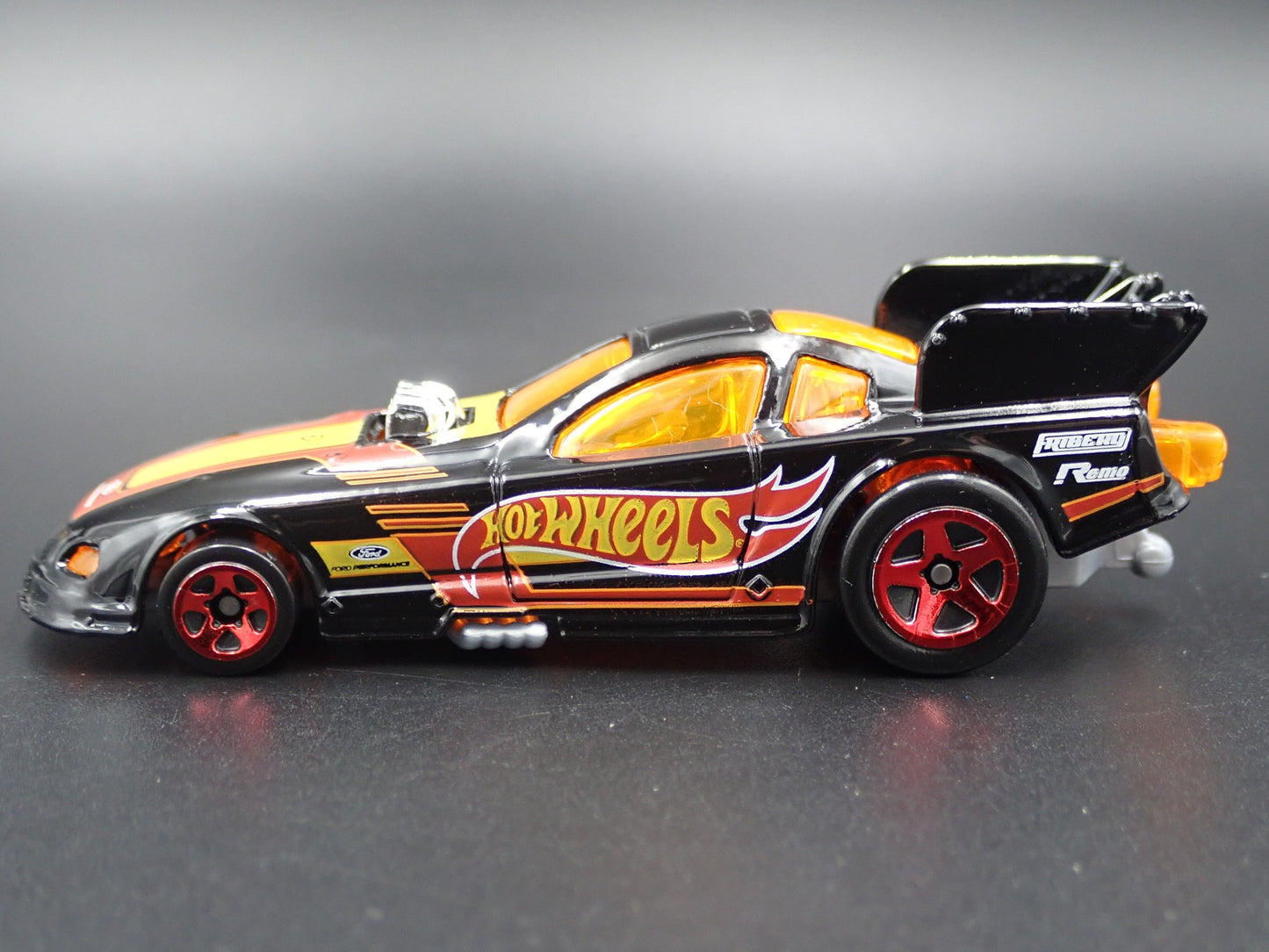 2005- 2009 FORD MUSTANG FUNNY CAR NHRA BLACK 1:64 SCALE DIECAST MODEL CAR