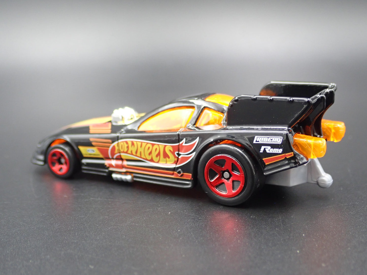 2005- 2009 FORD MUSTANG FUNNY CAR NHRA BLACK 1:64 SCALE DIECAST MODEL CAR