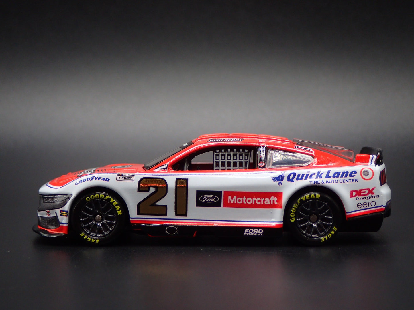 2025 25 FORD MUSTANG #21 JOSH BERRY MOTORCRAFT NASCAR 1:64 DIECAST MODEL CAR