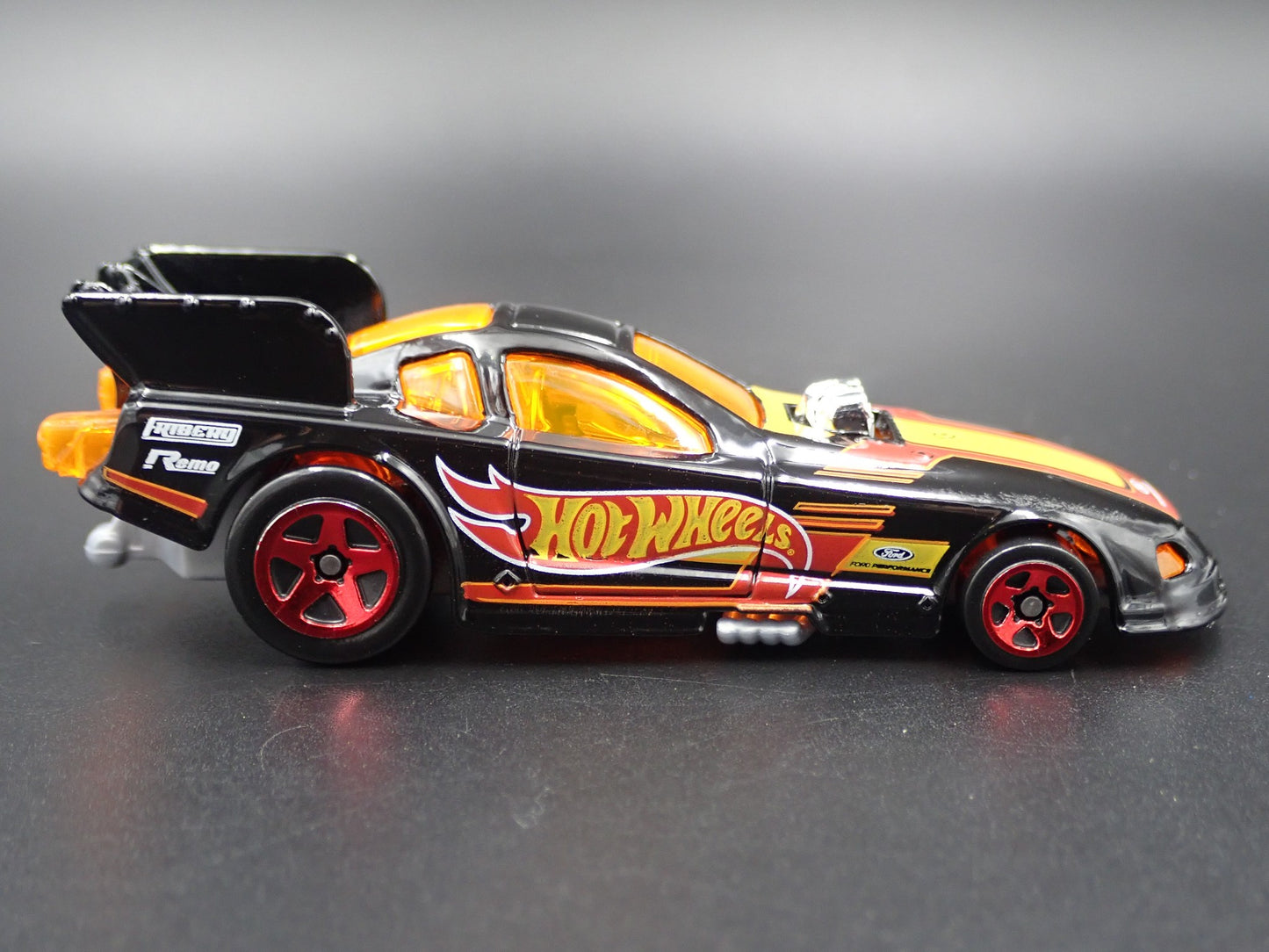 2005- 2009 FORD MUSTANG FUNNY CAR NHRA BLACK 1:64 SCALE DIECAST MODEL CAR