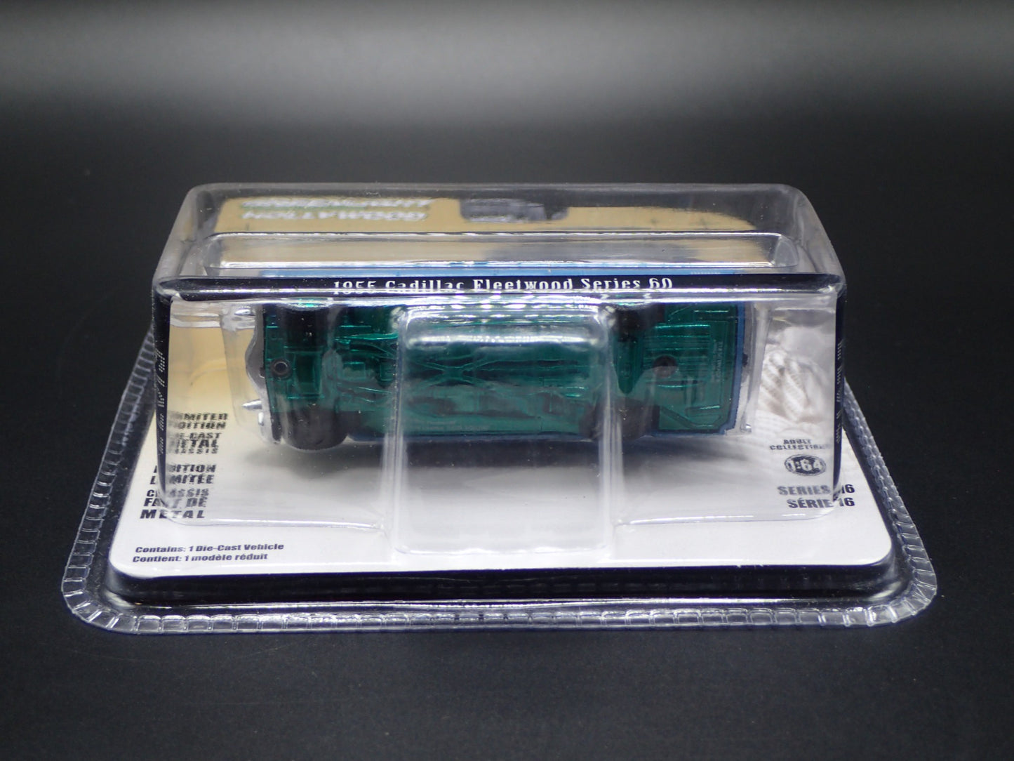 2024 GREENLIGHT 1955 CADILLAC FLEETWOOD 60 ELVIS HOLLYWOOD GREEN MACHINE CHASE