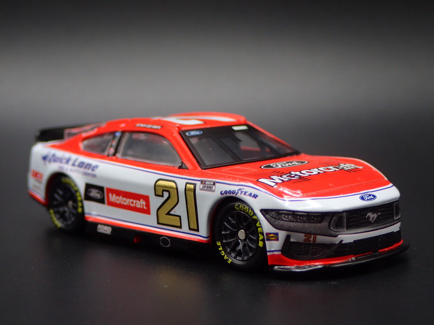 2025 25 FORD MUSTANG #21 JOSH BERRY MOTORCRAFT NASCAR 1:64 DIECAST MODEL CAR