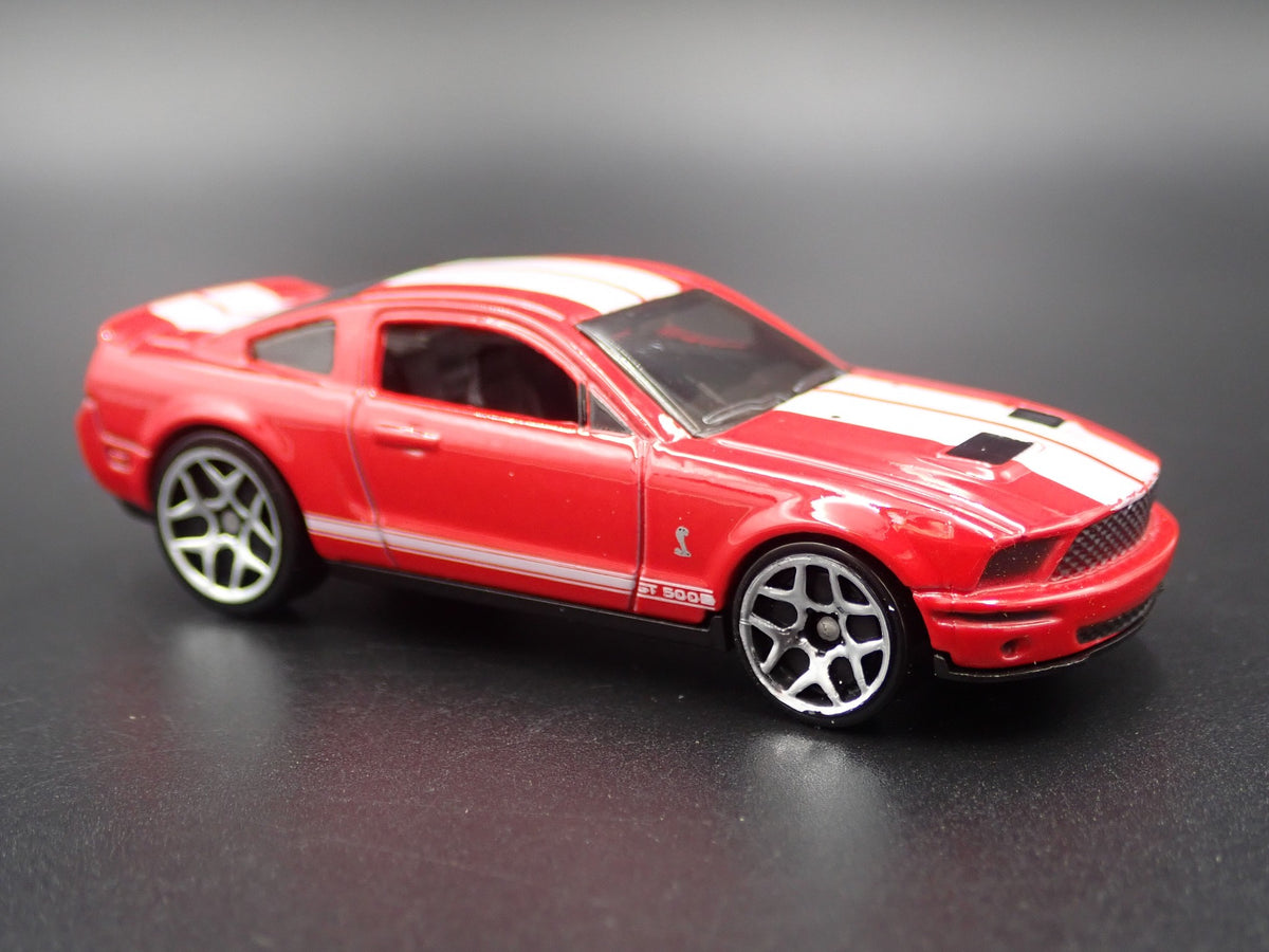 2007 07 FORD MUSTANG SHELBY GT500 RARE 1:64 SCALE COLLECTIBLE DIECAST MODEL CAR-Burning Rubber Toy Company