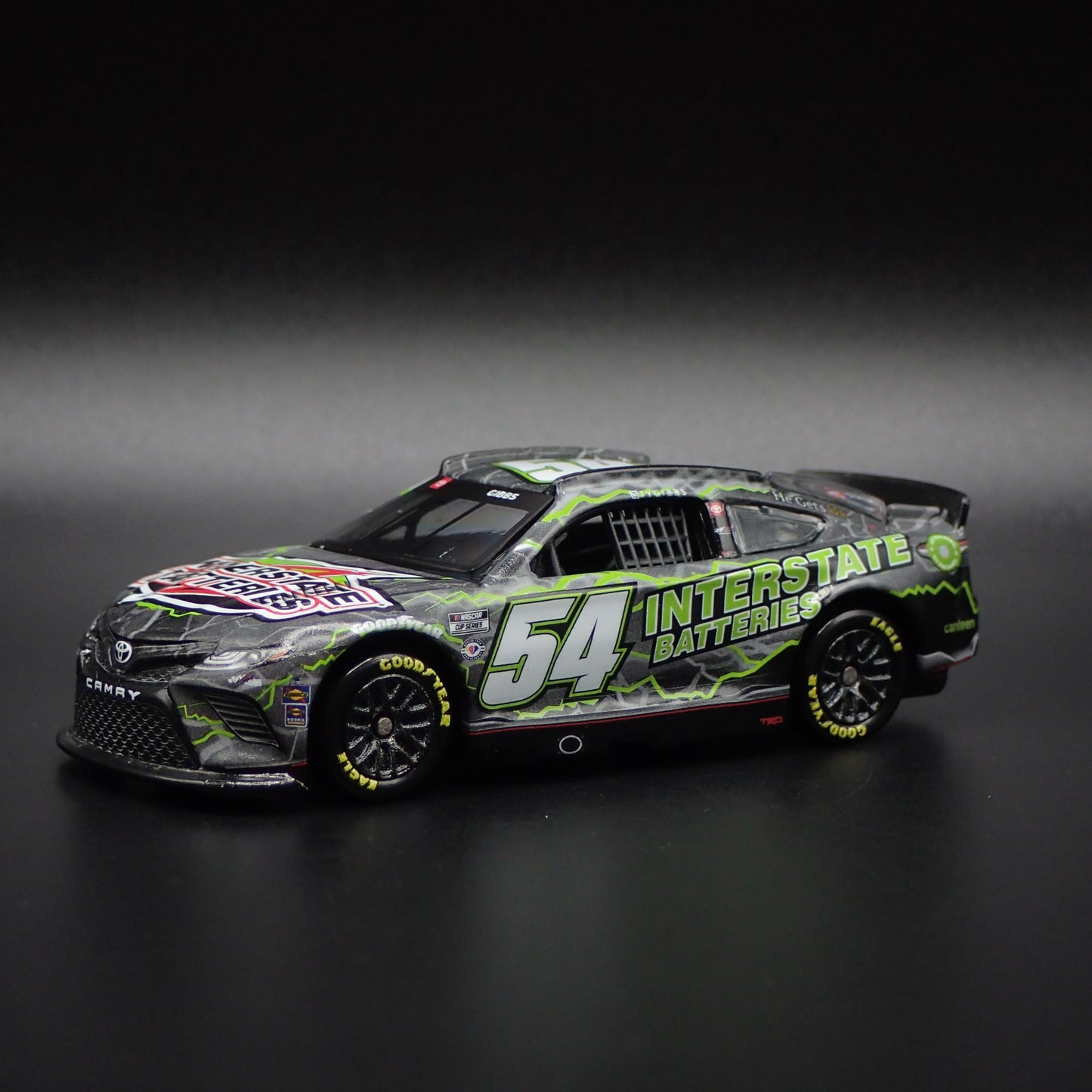 2023 TOYOTA CAMRY #54 TY GIBBS NASCAR INTERSTATE BATTERIES 1:64 SCALE MODEL CAR