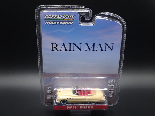 2023 GREENLIGHT GREEN MACHINE 1949 BUICK ROADMASTER RAIN MAN HOLLYWOOD 36 CHASE