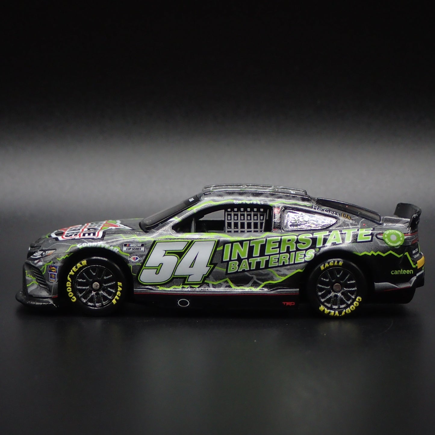 2023 TOYOTA CAMRY #54 TY GIBBS NASCAR INTERSTATE BATTERIES 1:64 SCALE MODEL CAR