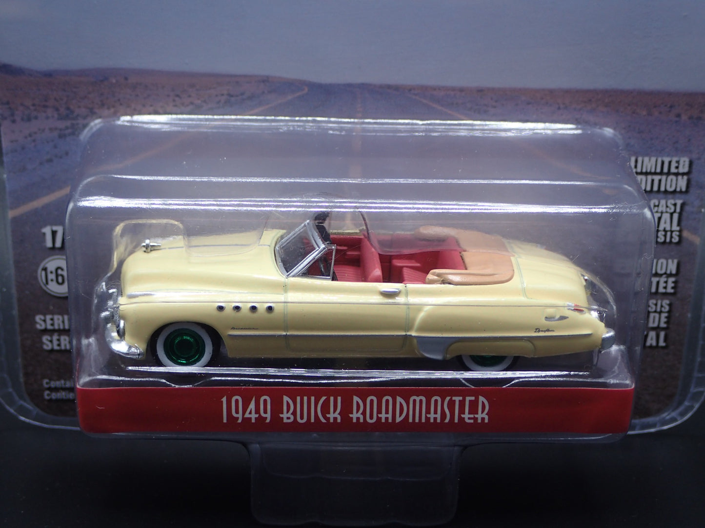 2023 GREENLIGHT GREEN MACHINE 1949 BUICK ROADMASTER RAIN MAN HOLLYWOOD 36 CHASE
