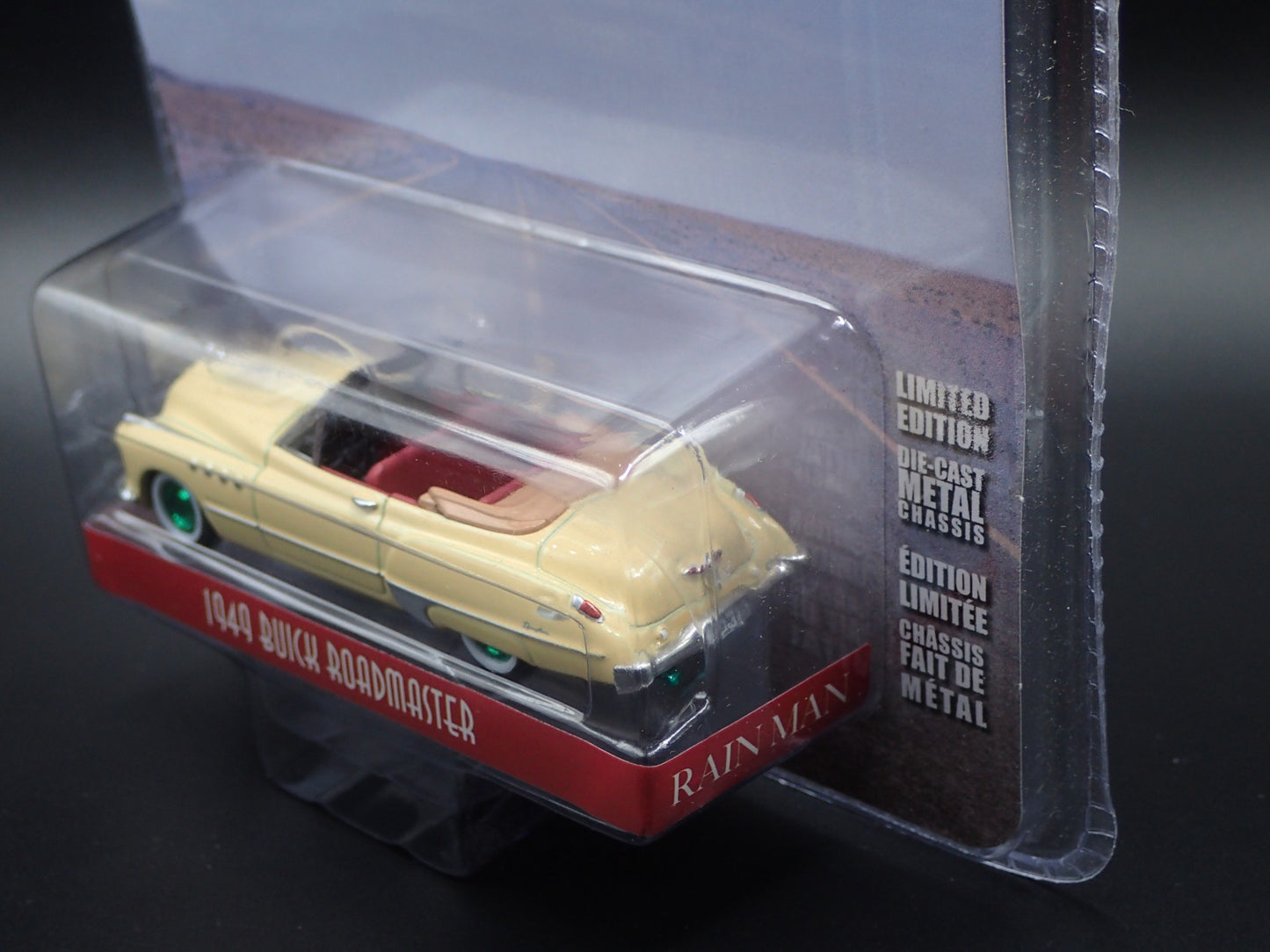 2023 GREENLIGHT GREEN MACHINE 1949 BUICK ROADMASTER RAIN MAN HOLLYWOOD 36 CHASE