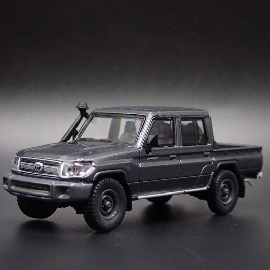 TOYOTA LAND CRUISER 70 SERIES DOUBLE CAB LC79 TRUCK 1/64 SCALE DIECAST MODEL CAR