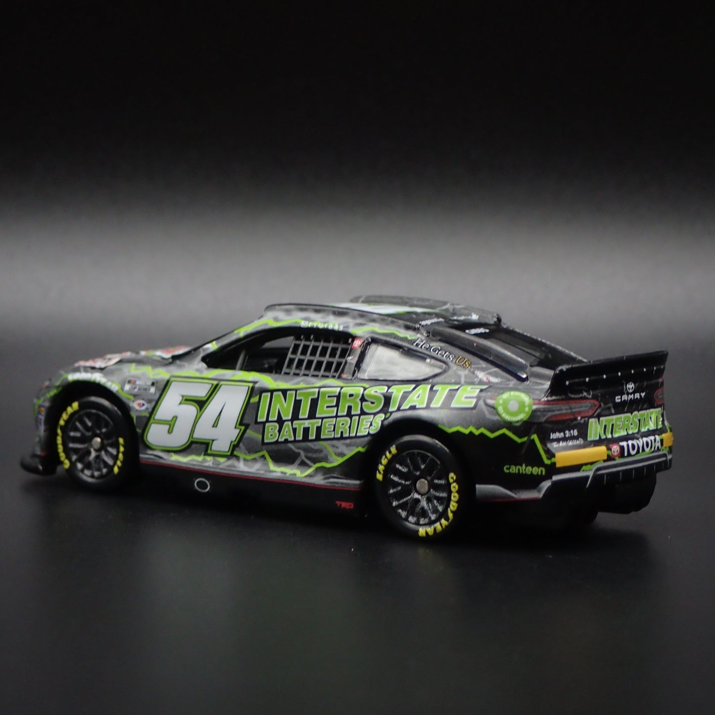 2023 TOYOTA CAMRY #54 TY GIBBS NASCAR INTERSTATE BATTERIES 1:64 SCALE MODEL CAR