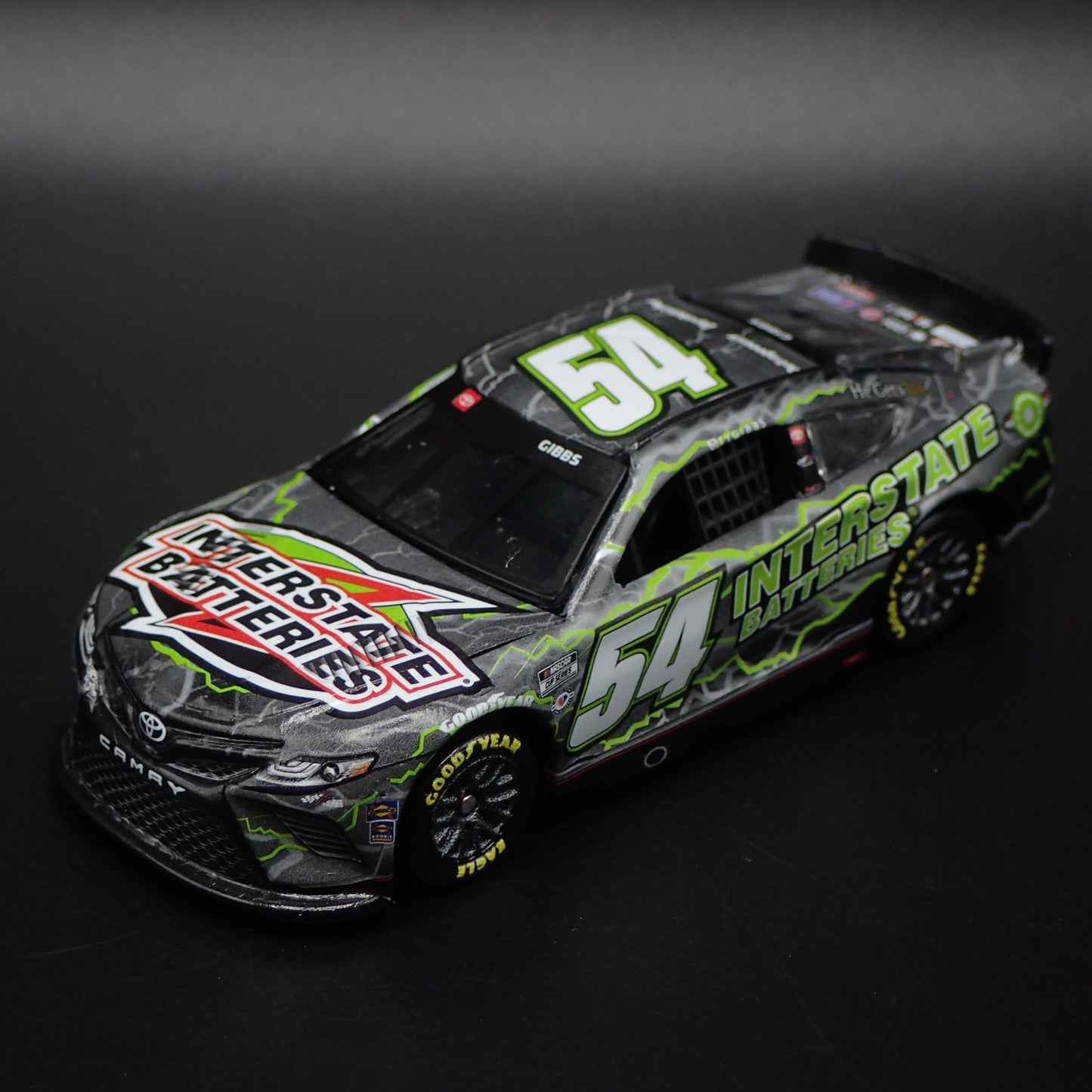 2023 TOYOTA CAMRY #54 TY GIBBS NASCAR INTERSTATE BATTERIES 1:64 SCALE MODEL CAR