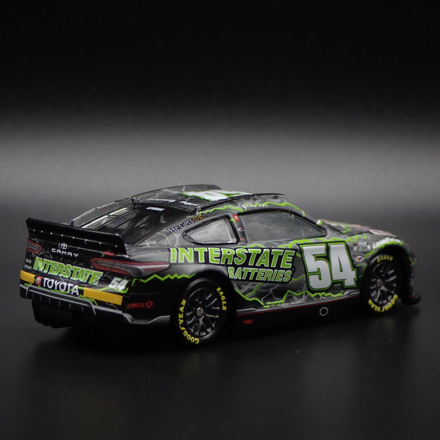 2023 TOYOTA CAMRY #54 TY GIBBS NASCAR INTERSTATE BATTERIES 1:64 SCALE MODEL CAR