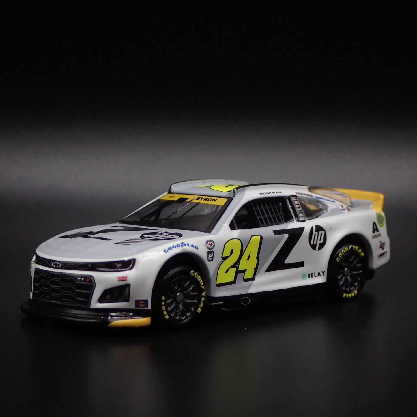 2023 23 CHEVY CAMARO ZL1 #24 WILLIAM BYRON Z HP NASCAR 1:64 DIECAST MODEL CAR